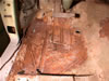 1955 Desoto Firedome  ~   Floors Before Replacement