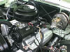 1955 Desoto Firedome  ~  Left-Side View of Engine Bay