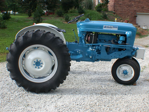Ford old smith tractor #8
